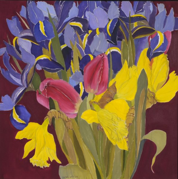 Helen Lucas Bouquet Paintings